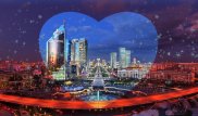 Загадочные "сердца" на снегу заинтриговали жителей Астаны