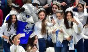 Финалистки "Мисс Казахстан" поддержали "Барыс" в матче с "Адмиралом"