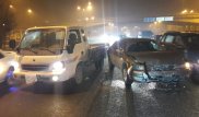 Массовое ДТП из-за оторванного колеса произошло в Алматы: четверо пострадали