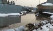 Декабрьский дождь в Алматы топит частный сектор
