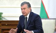 Штаб Мирзиеева уже приготовил торт в честь победы на выборах президента Узбекистана