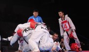 Именитые спортсмены сошлись "стенка на стенку" за Кубок Конфедерации-2016 в Алматы