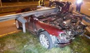 Жуткое ДТП в Алматы: водитель выжил и сбежал