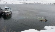 Частный теплоход затонул в Усть-Каменогорске: Разлиты нефтепродукты