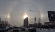 Необычное солнечное явление увидели жители Астаны