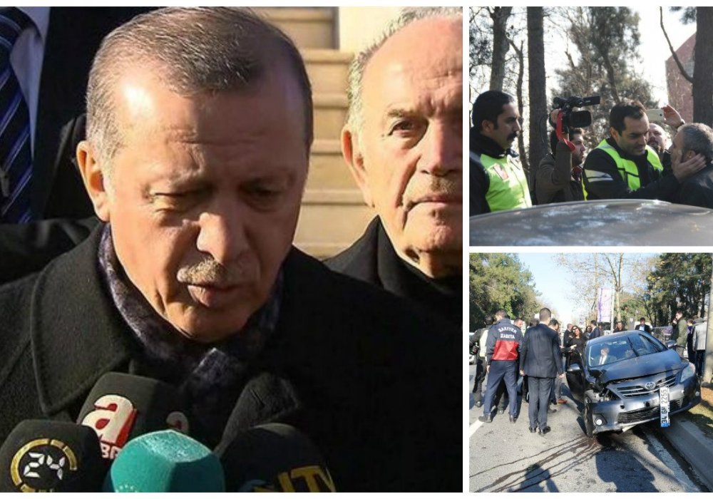 Кортеж Эрдогана попал в крупное ДТП, есть пострадавшие