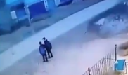 Наезд автомобиля на ребенка в Жанаозене попал на видео