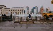 В акимате Астаны прокомментировали информацию о "подтаявшем" ледовом городке