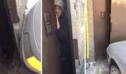 Водитель "заблокировал" жителей в собственном подъезде