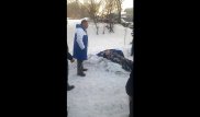 Полицейский патруль сбил пешехода в Алматинской области