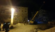 Появилось видео с места обрушения дома в Шахтинске