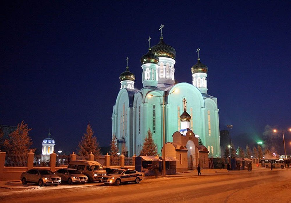 Успенский кафедральный собор Астаны. Фото с сайта patriarchia.ru