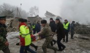 При крушении самолета близ аэропорта "Манас" погибли жильцы частных домов
