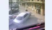 Автомобиль врезался в магазин и сбил двух человек в Алматы