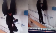 Кража в алматинской мечети попала на видео