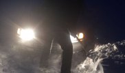 Обильный снегопад парализовал поселок под Астаной