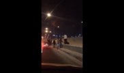 Водители устроили драку возле здания КНБ в Астане