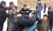 Полиция предоставила видео задержания налетчиков на дальнобойщиков