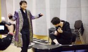 Опубликованы редкие кадры встречи Димаша Кудайбергена и Джеки Чана