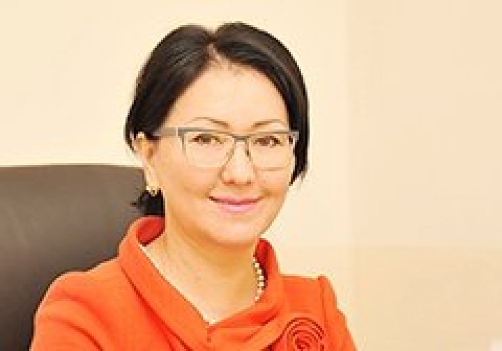 Заместитель председателя правления АО "Жилстройсбербанк Казахстана" Айжан Медеуова. Фото с сайта www.hcsbk.kz.