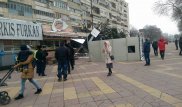 В акимате рассказали о "рухнувшей" экранной конструкции на Арбате в Алматы
