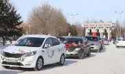 Priora с губами и Минни Маус. В Костанае прошел женский автопробег