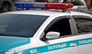В ДВД Алматы проверяют видео проезда патрульного авто на красный сигнал светофора