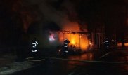 В центре Алматы сгорела очередная донерная