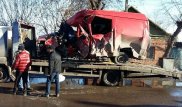 Страшное ДТП в Караганде. Погиб водитель микроавтобуса