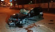 Водитель чудом уцелел в серьезном ДТП в Алматы