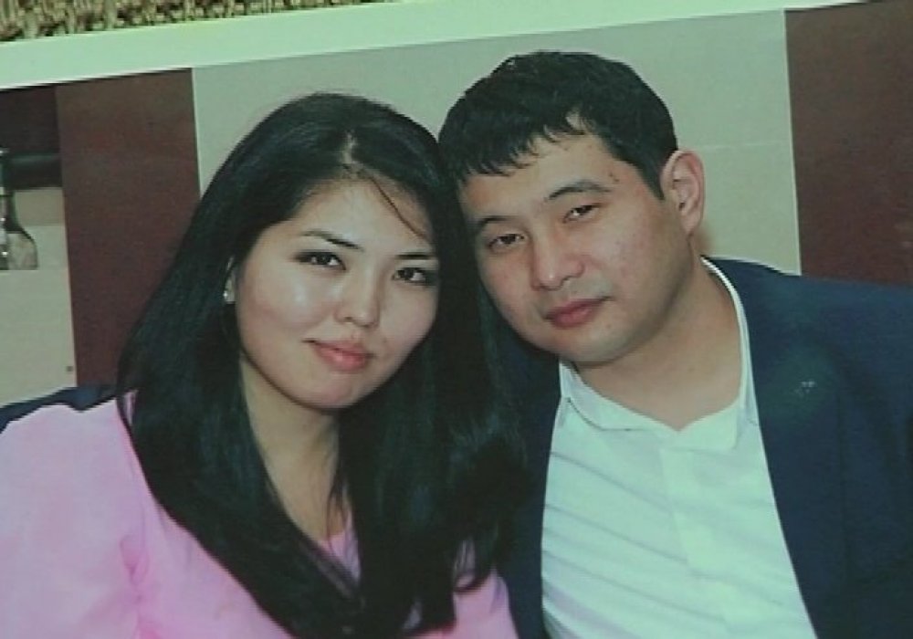 Сапар Ашетаев с супругой.