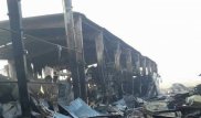 В Усть-Каменогорске сгорел новый завод