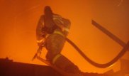 Сотрудники ДУИС спасли из пожара онкобольного мужчину в Астане