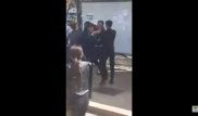 Водитель автобуса в Алматы дрался не с пассажиром, а с шофером другого маршрута - автопарк