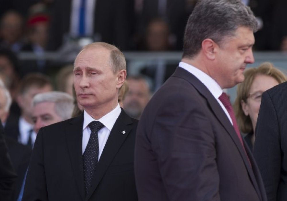 Владимир Путин и Петр Порошенко. РИА Новости©