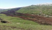 На юге Кыргызстана сошел еще один оползень
