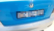 Полицейскую машину с необычным номером встретил очевидец в Байконуре