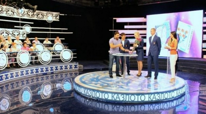 Студия программы "Казлото" на "Первом канале Евразия". © Sports.kz