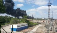 Усть-Каменогорск в черном дыму: Сильно горит ТЭЦ