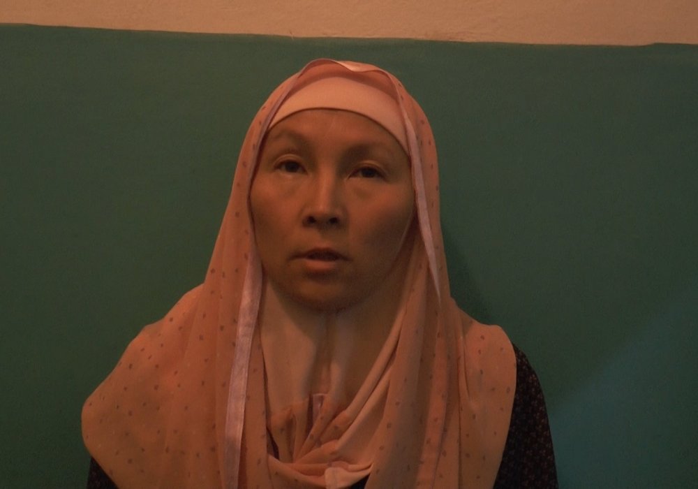 Подозреваемая 40-летняя Назымгуль Халыкова. Фото пресс-службы ДВД Алматы