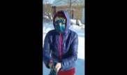 Костанайский таксист и умывшаяся зеленкой девушка примирились