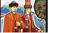 Карикатурист Мурат Дильманов нарисовал эскиз мозаики для ЗАГСа
