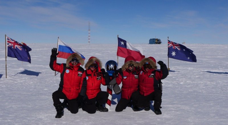 Казахстанская лыжная экспедиции в Антарктиду