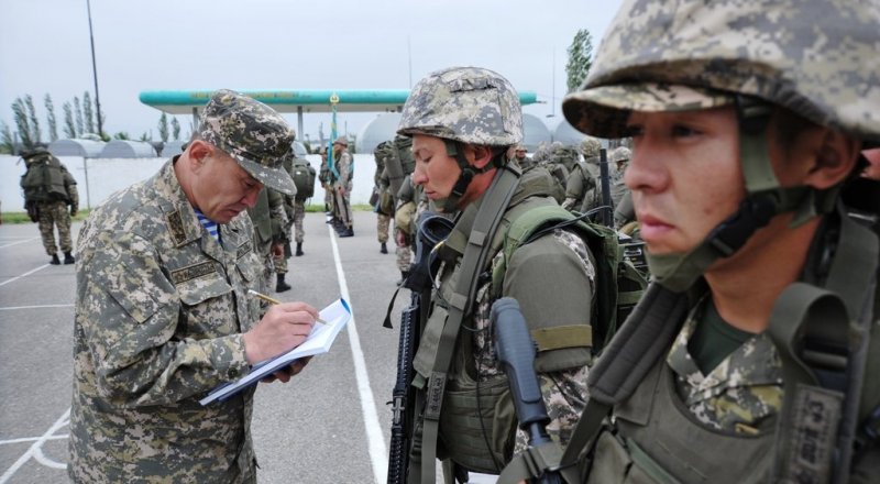 В Вооруженных Силах РК проведены завершающие мероприятия  по боевой готовности
