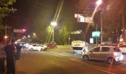 Внедорожник перевернулся после столкновения с легковушкой в Алматы