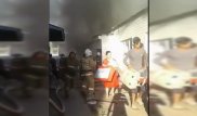В Жезказгане во второй раз загорелся крупный рынок