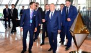 Первое мероприятие с участием Главы государства состоялось в новом отеле Hilton Astana
