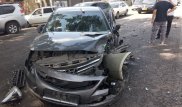Лобовое столкновение двух авто в Алматы: Пострадал пассажир