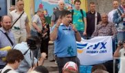 Саакашвили потребовал от Порошенко 50 евро за испорченную футболку