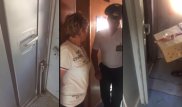 Щенка заперли в железном ящике проводники поезда Жезказган - Астана